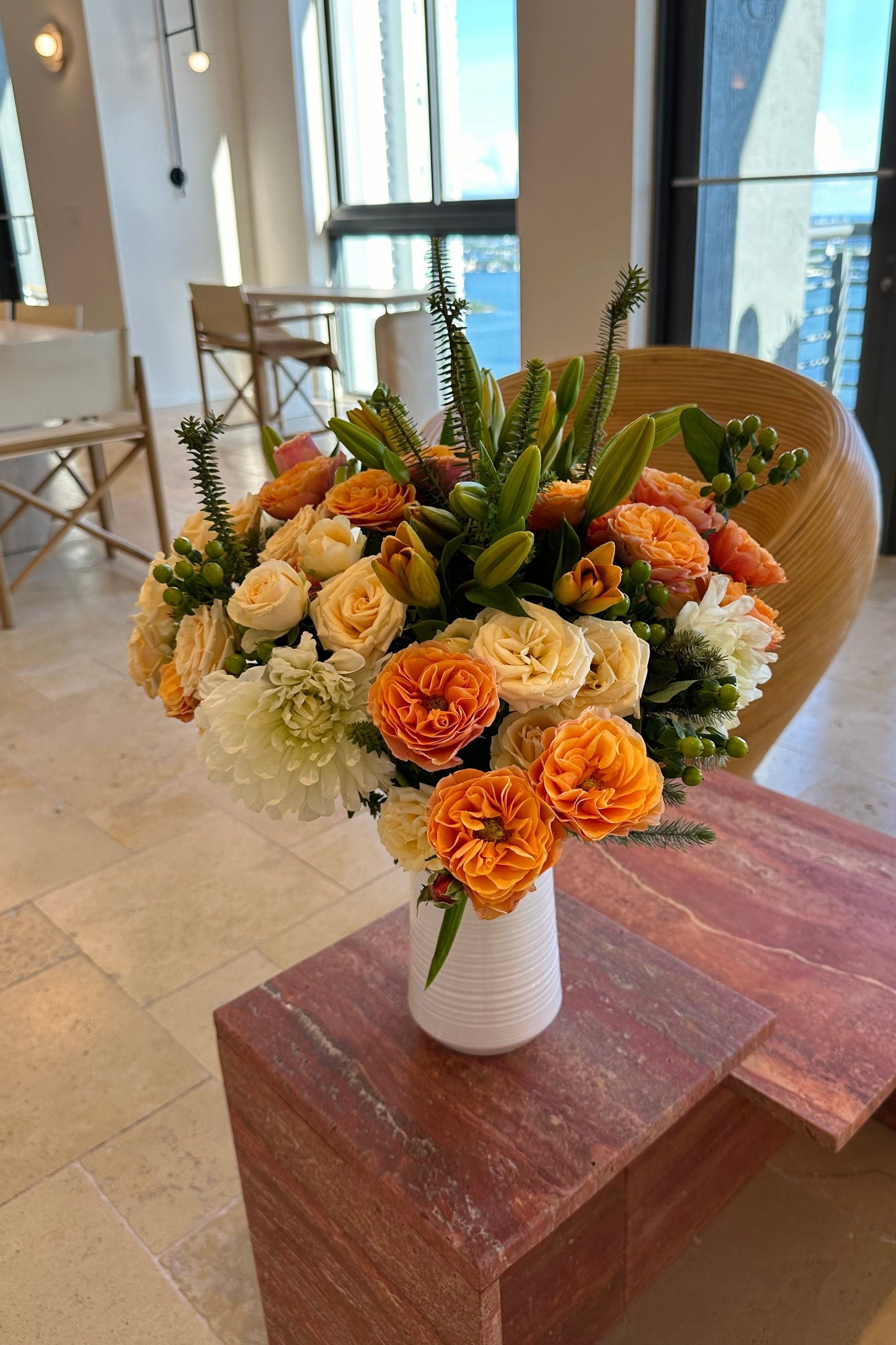 Orange bouquet